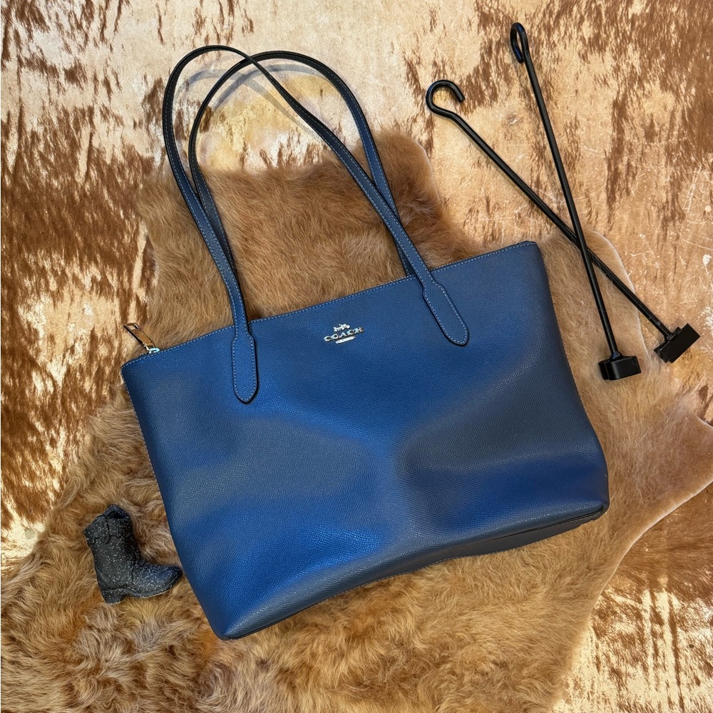 Coach Zip Top Tote